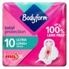 Bodyform Cour-V Ultra Long Sanitary Towels Wing 10 Pack