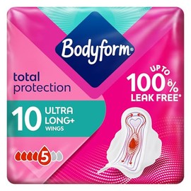 Bodyform Cour-V Ultra Long Sanitary Towels Wing 10 Pack