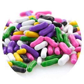 Kenny's Candy Coated Black Licorice Pastels - 2 lb Bag