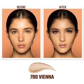 Juvia's Place I Am Magic Velvety Matte Liquid Foundation 700 - Vienna - Very Light w/Warm Undertone, Makeup Foundation Full Coverage, Lightweight, Long Wear, Velvety Matte Finish