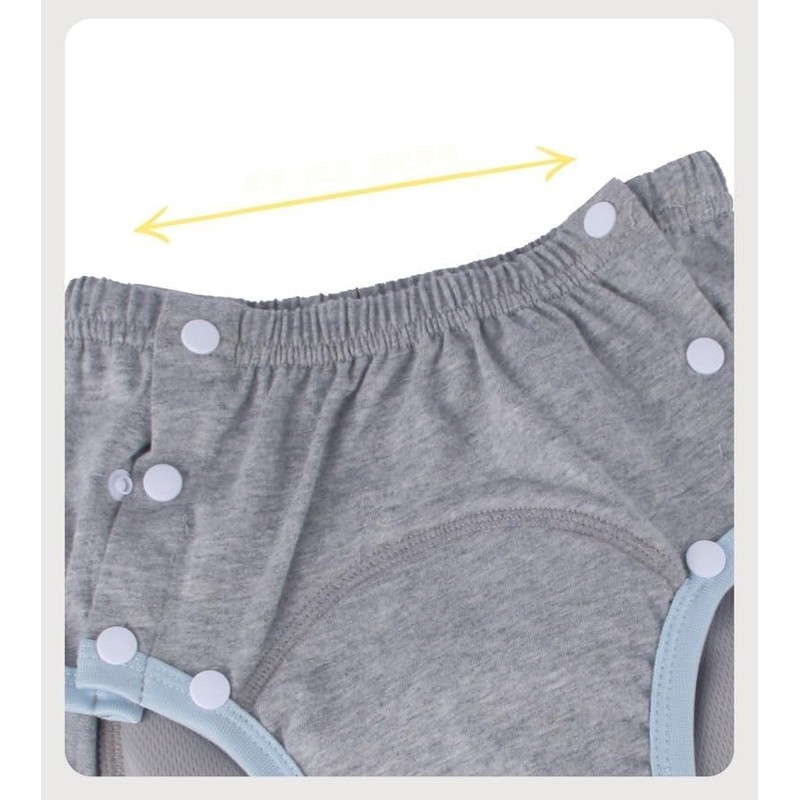 Cotton Incontinence Pants for Adults: Washable, Breathable, Adjustable Leak-Proof Underwear