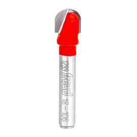 Freud Core Box and Round Nose Plunge Router Bit 12.7mm Diameter 31.7mm Cutting Height 1/2in Shank