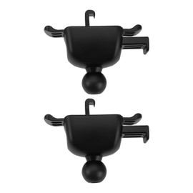 Be In Your Mind 2Pcs Car Ventilation Navigation Holder 360 Car Ventilation Grille Navigation Mount Compatible with Garmin Nuvi 2457 LMT 2497 LMT 2557 LMT