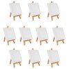 Belle Vous Table Easel Wooden Canvas Stand Set (10 Pieces)