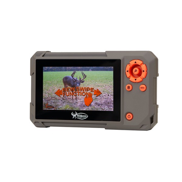 Wildgame Innovations Trail Pad | VU60 SD Card Reader with Touch Screen, Brown, 10 x 6 x 3 inches