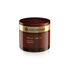 Yves Rocher Crema Hidratante Facial Riche Anti Envejecimiento Intense Regeneradora Día Noche Aceites Preciosos Piel Madura Seca Frasco