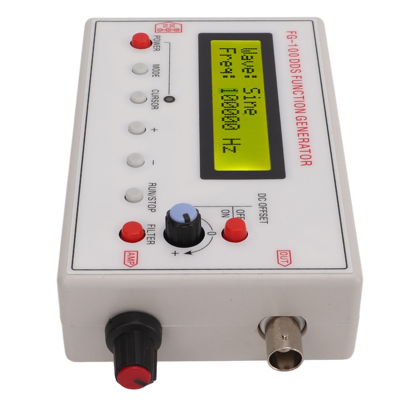 Signal Generator DDS 1Hz‑500kHz Sine 1Hz‑20kHz Square Sawtooth Triangle Wave