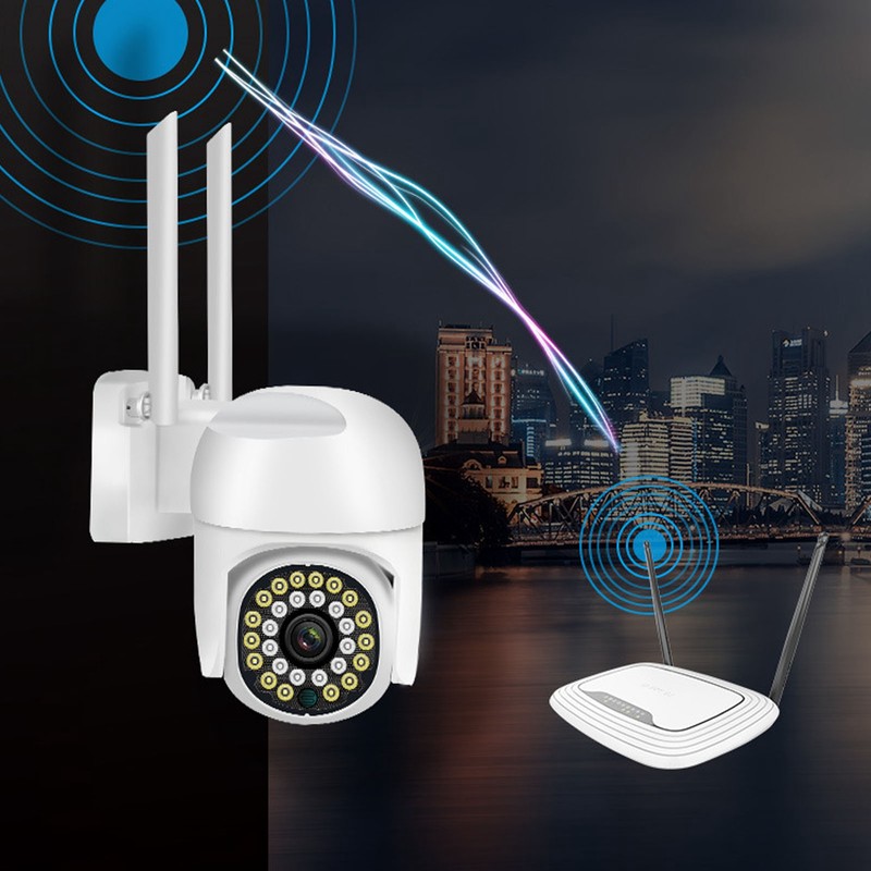 Wireless Camera 2.4G WiFi 2MP 1080P Night Vision Motion Detection