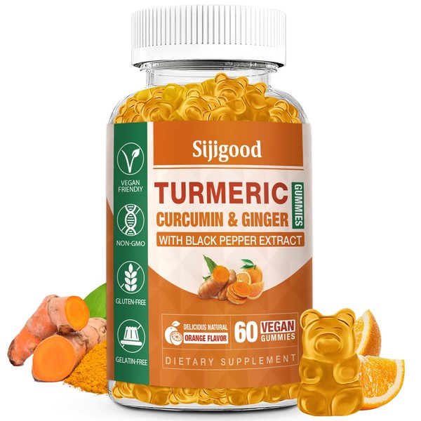 Turmeric Curcumin with Black Pepper & Ginger - Turmeric and
