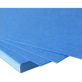 Rayson LBC230G Paper Binding Cover, Leather Texture 12 mil Binding Cover, 8-1/2 x 11 inches Blue Presentation Leathergrain Binding Covers, 100/Pack