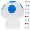 ORFOFE 40pcs Luminous Miniaturized Mushrooms Resin Decoration Pieces Night-Light Mushroom