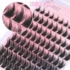 Fyonas Fyonas Lash Clusters Manga Eyelash Clusters 88Pcs D Curl