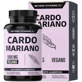 Beyond Vitamins  Cardo Mariano (extracto de Silimarina 100 natural y vegano  Milk Thystle  Frmula Premium potenciada con Raz de Crcuma  60 cpsulas    
