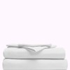 Pampered By Porsha Luxurious Sheet Set, White (King Pillowcases)