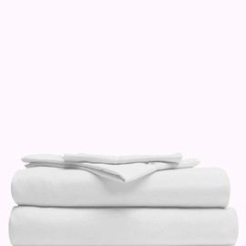Pampered By Porsha Luxurious Sheet Set, White (King Pillowcases)
