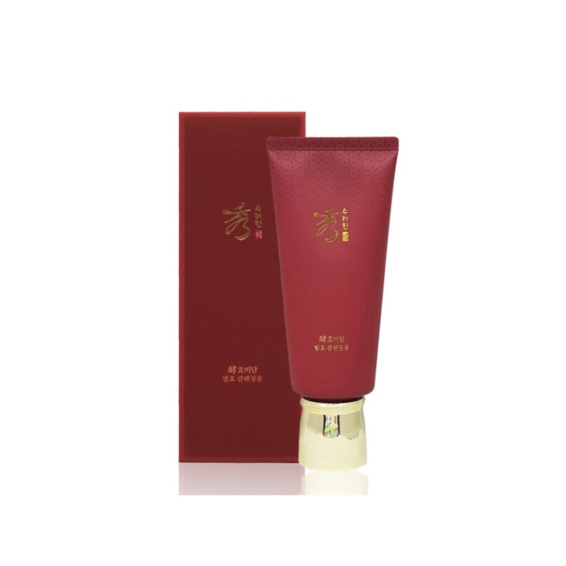 Sooryehan Hyobidam Fermented Cleansing Foam 160ml / 수려한 효비담 발효