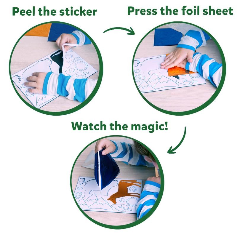 Skillmatics Foil Fun - Art & Craft Activity, Mess Free