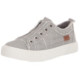 Blowfish Malibu Kids Girls Charlee-k Sneaker, Fog Gray, 5 Big Kid