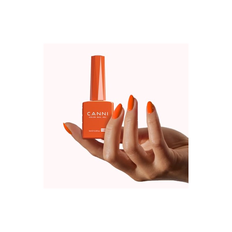 CANNI- JUEGO DE ESMALTES DE UÑAS EN GEL AMARILLO DE
