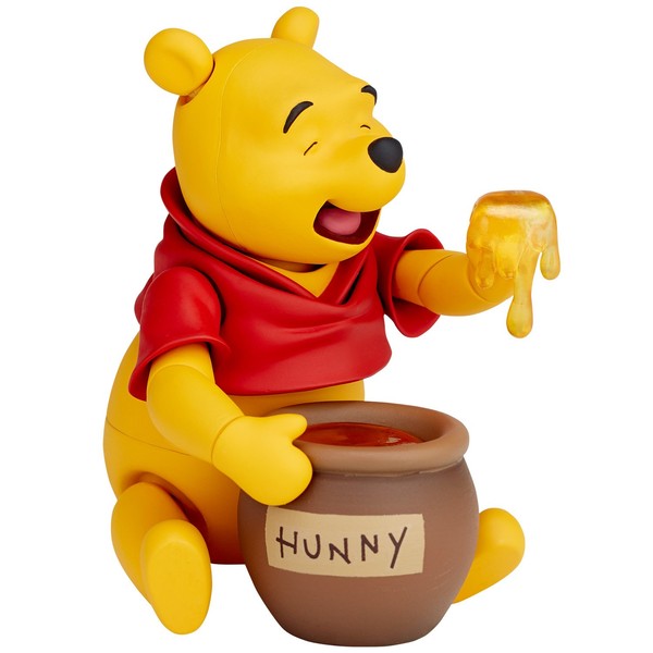 Figurecomplex Movie Rivo Winnie the Pooh, Approx. 3.7 inches (95 mm), ABS & PVC Pre-painted Action Figure, Revoltech