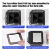 eTone 3Sets Pre-cut Light Seal Foam Sponge Trap Kit Back