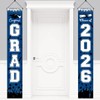 Graduation Decorations Blue White 2026/Blue Graduation Party Decorations/Congrats Grad Porch