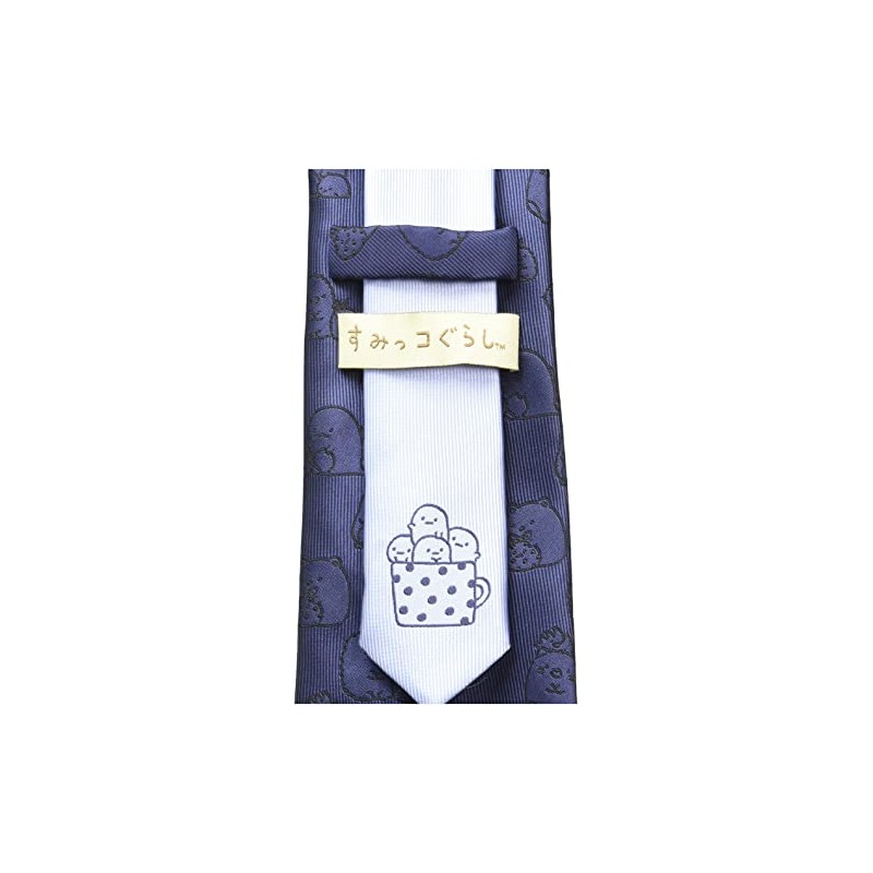 [Florene Necktie, Sumikko Gurashi, Solid Pattern, Navy 4, Standard, navy