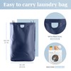 LONBET Laundry Basket with Lid, Made from Breathable Fabric |