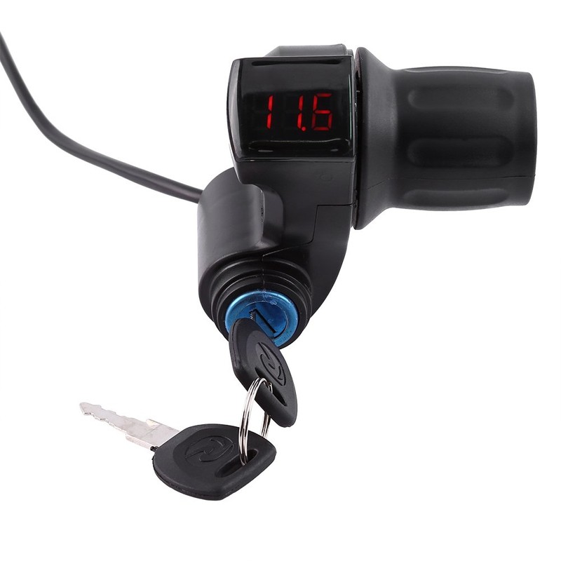 Pwshymi Throttle Grip, Throttle Grip, Handlebar Twist Throttle Grip Scooter