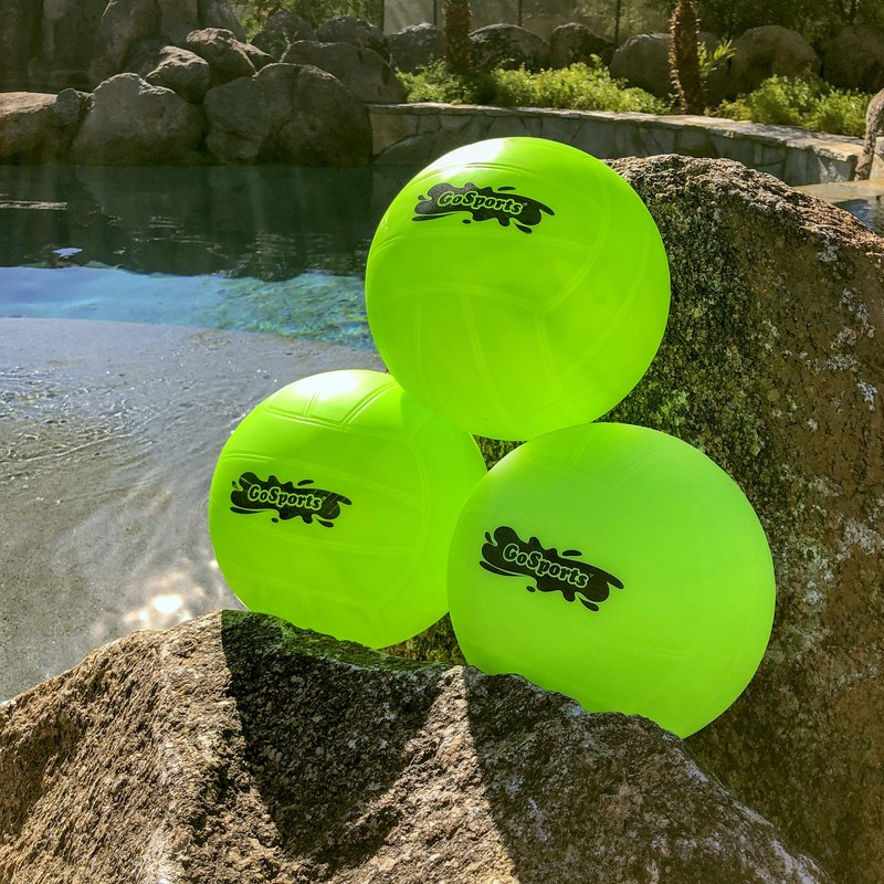 GoSports Water Volleyball 3 Pack Great for Swimming Pools or