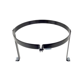 Universal 20 Lb Black Propane Cylinder Mounting Ring for Pop Up Campers