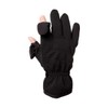 Freehands Men's Stretch Thinsulate Gloves, Large, Black