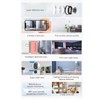 Dual Lens Security Camera Wireless 1080P 2 Way Talk Baby