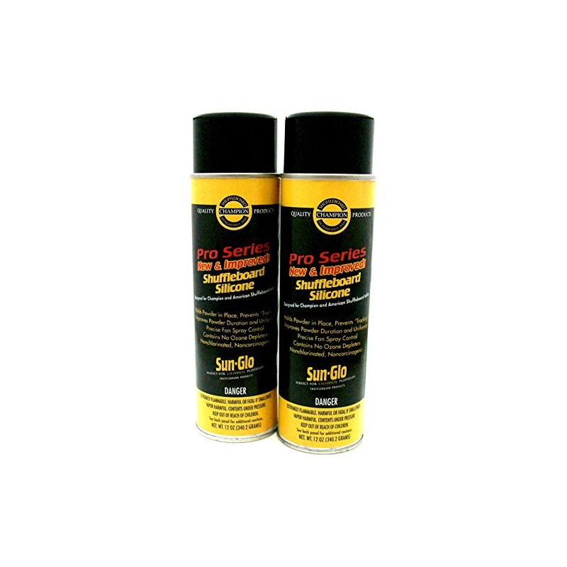 Sunglo Silicone Shuffleboard Spray (12 oz.) (Pack of 2)