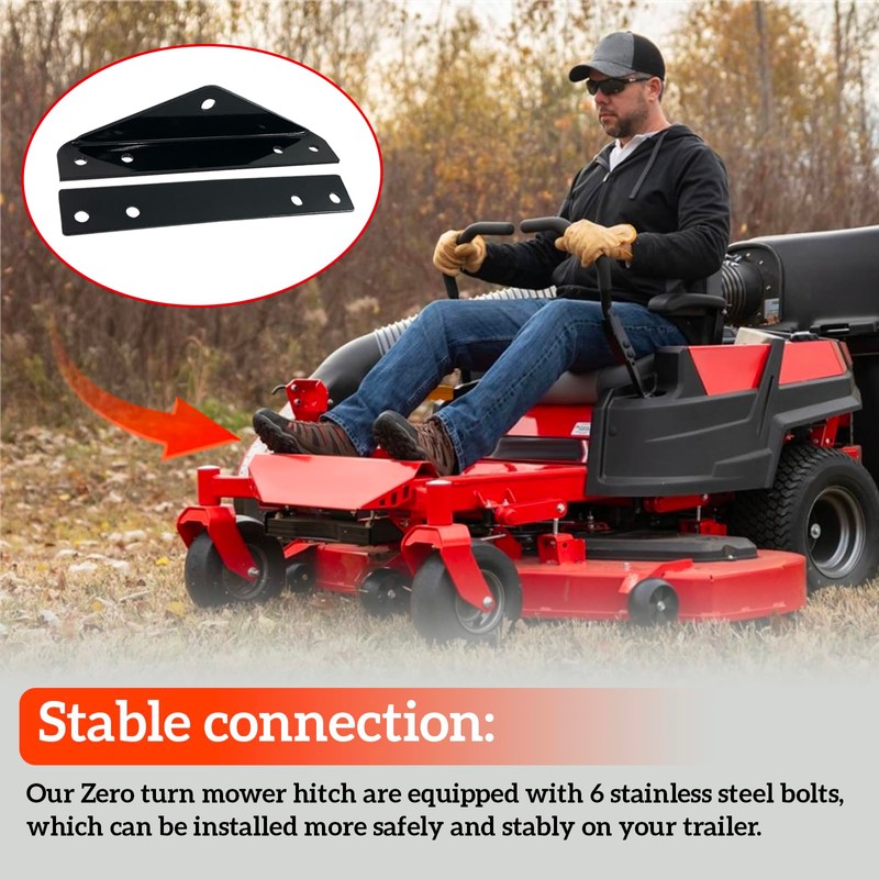 Trailer Hitch Kit Compatible with Gravely Zt Hd, Pro-Turn Zx/Z,