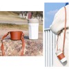 Bombinate Leather Cup Holder Round Coffee Handle Strap Bag