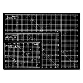 Self-Healing Cutting Mat, Double Sided, Non-Slip, Durable, Scratch-Resistant Rotary Cutting Board for Leather, Craft, Fabric, Quilting, Sewing, Scrapbooking Projects (12" x 18")