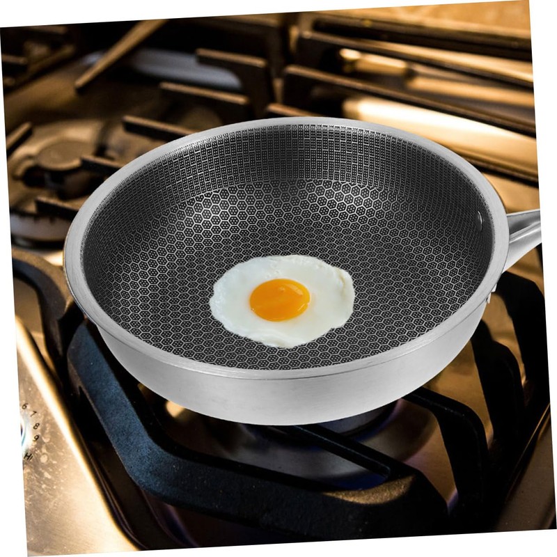 Zerodeko Frypan Nonstick Omelette Pan Small Pan for Eggs Stainless