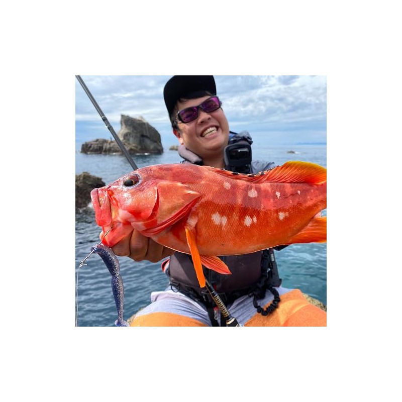 Megabass Super Spindle SW (5 inch) Lure, Akakin