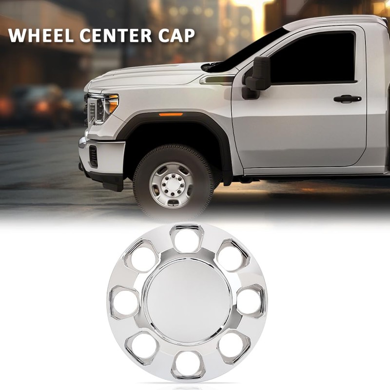 G-PLUS Wheel Center Caps Chrome Hub Cap Compatible with GMC