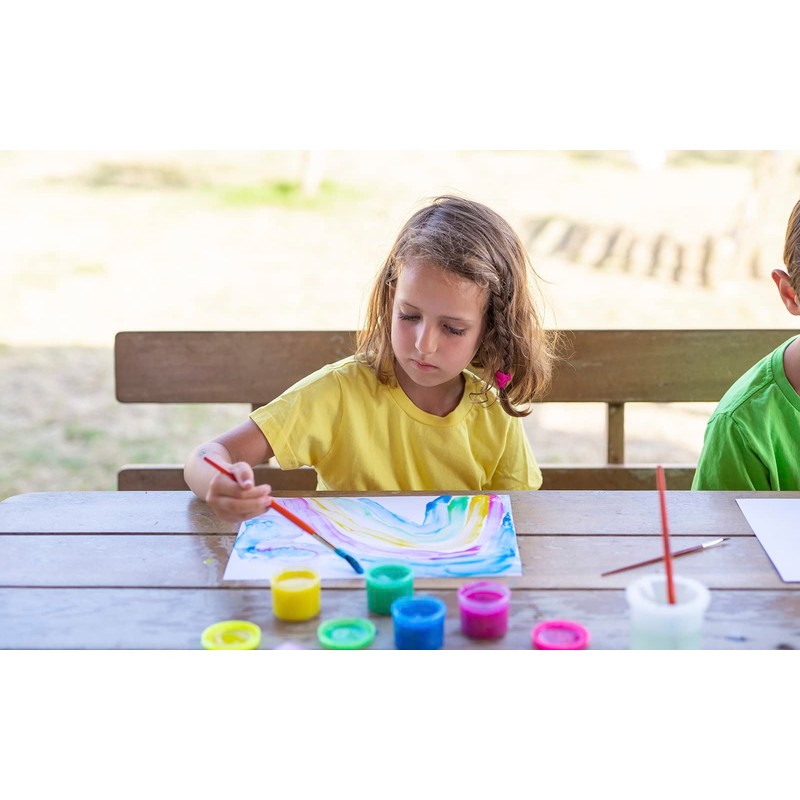 Jovi – Glitter, Box with 6 Pots Tempera Paint, 55