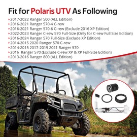 JAVIK Fuel Pump Assembly & Oil Filter For Polaris Ranger 500 570 800 C-rew Full-Size 2013-2024 O.E.M# 2208613 47-1013