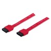 Cable Manhattan Sata HDD 50CM 340700 Rojo
