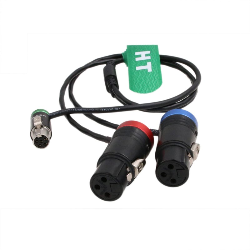 HangTon Transmitter Audio Input Cable for Audio Recorder Microphone Sound