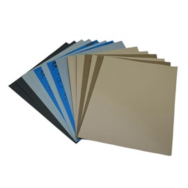 14PCS Ultra-Fine Sandpaper 3000 to 20000 Grit Wet Dry Sandpaper Assortment 9x11 Inch Premium Wet and Dry Sandpaper，7 Grits Various for Wood Metal or Auto Final Sanding