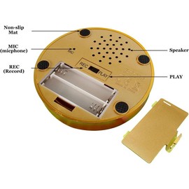 Voice Custom Recordable Buttons 30 Second Voice  Talking Buttons Recordable and Playback Message for Classroom Fun Study  Voice Messages to Parents, Friends and Yourself