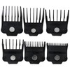 WELURE 6-Pack Magnetic Guards Hair Guides Plastic Combs Compatible for