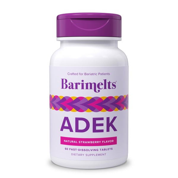 Barimelts ADEK - 60 Fast-Dissolving Tablets (2-Month Supply) - Sugar-Free