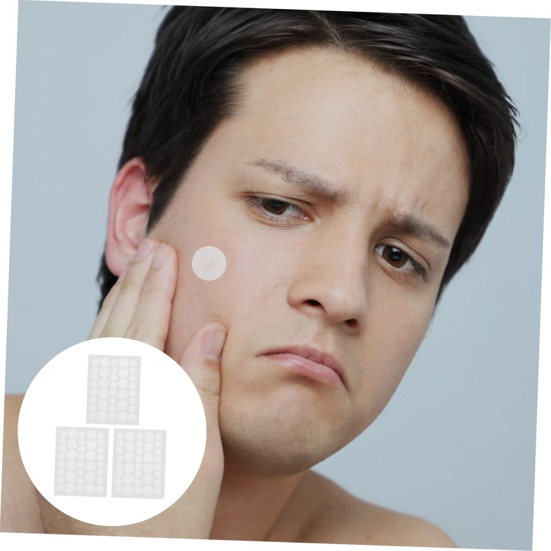 FRCOLOR 2sets Hydrocolloid Patches for Acne Round Stickers Invisible Quick