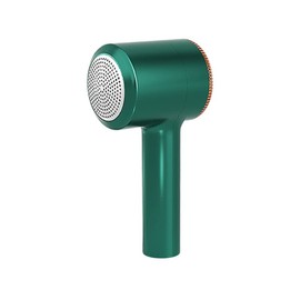 Household Hair Ball Trimmer Convenient Rechargeable Hair Ball Remover with 1 More Blade Head Does not Damage Clothes Shaver Electric Hair Ball Trimmer (Dark Green)